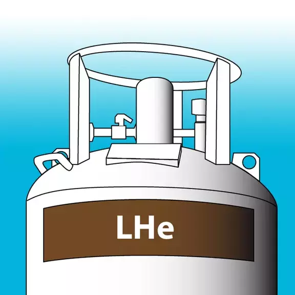 LHe Tank Flüssiges Helium