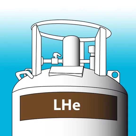 LHe Tank Flüssiges Helium