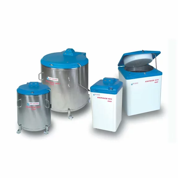 Grosse Stickstoff-Lagerbehälter mit weiter Öffnung