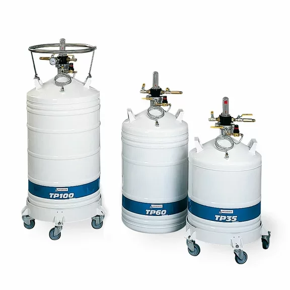 TP serie Stickstoff-Vorratsbehälter aus Aluminium mit Druckaufbau